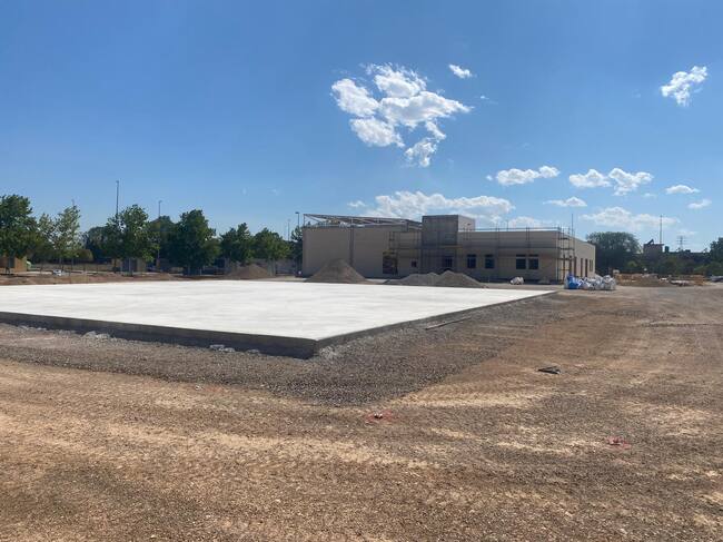 Obras del nuevo parque de bomberos