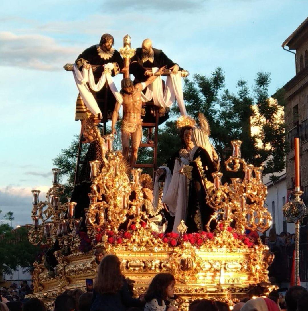 El Descendimiento, esta tarde.