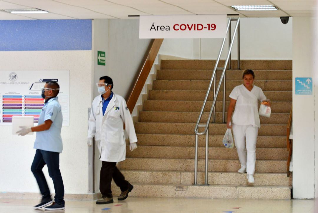 Las áreas covid de los hospitales van reduciendo su presencia conforme se reduce la cantidad de pacientes ingresados.