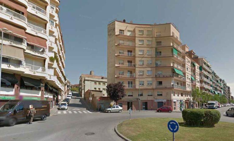 Imatge del barri de la Font Verda de Granollers on han passat els fets