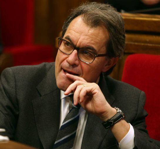 El presidente de la Generalitat, Artur Mas