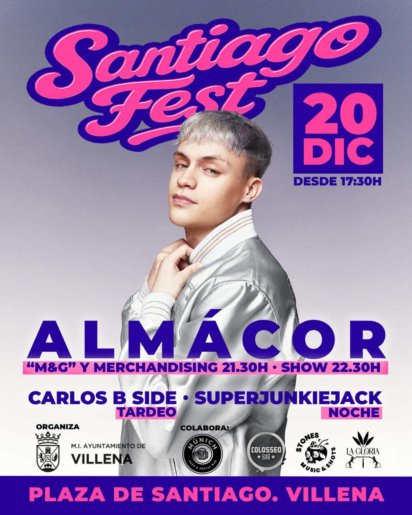 Almácor en la fiesta de Navidad del 20 de diciembre