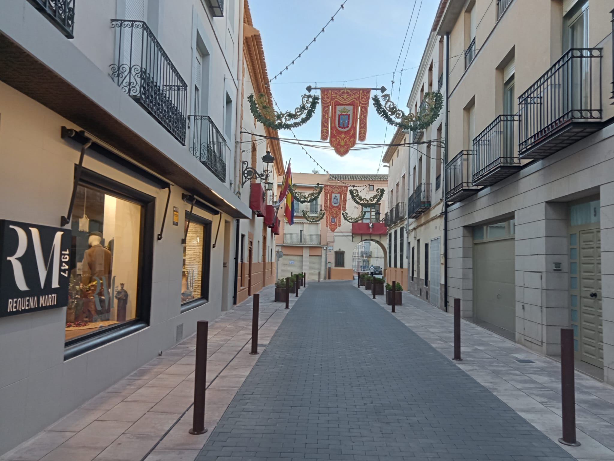 Calles de Caudete en Navidad