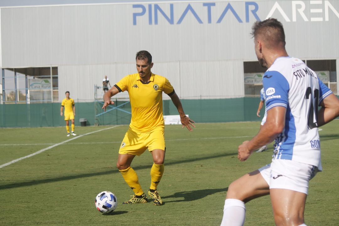 Armando, en un partido de pretemporada