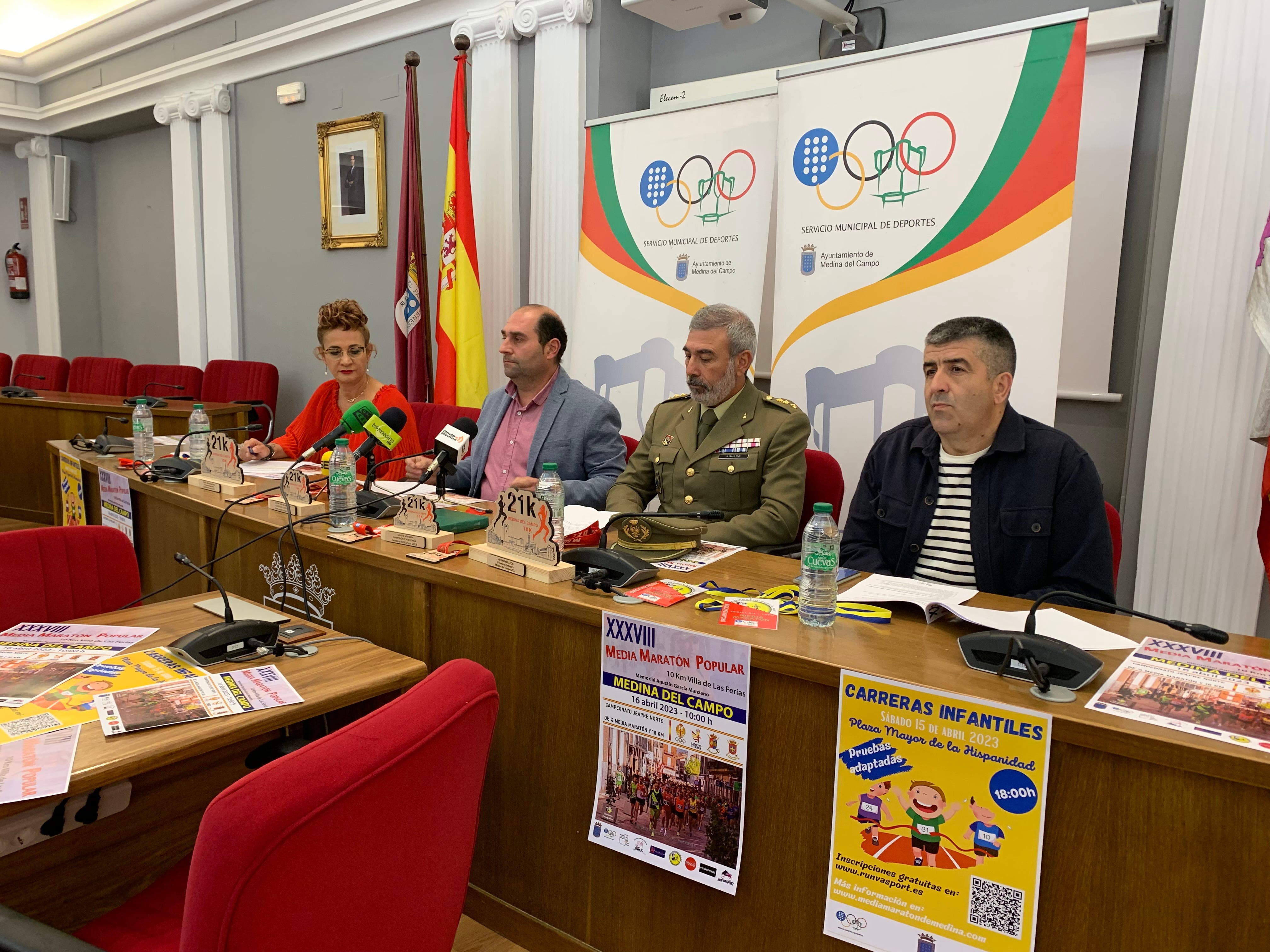 Presentación de la Media Maratón de Medina del Campo