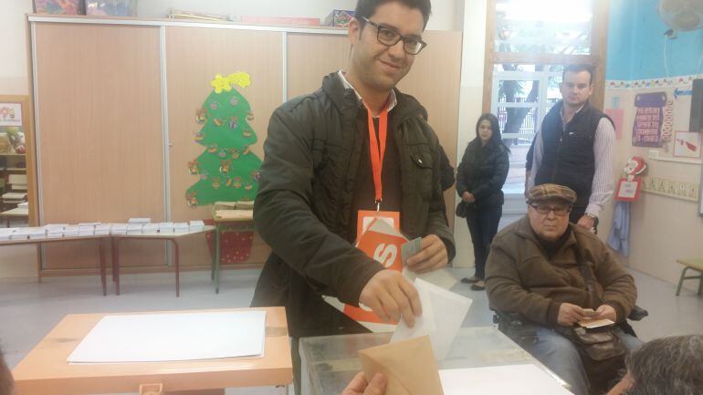 El nuevo asesor municipal, Gonzalo Espinosa