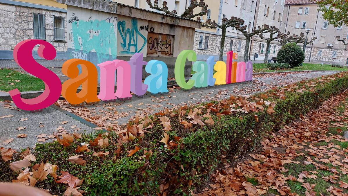 La nueva imagen del barrio de Santa Catalin