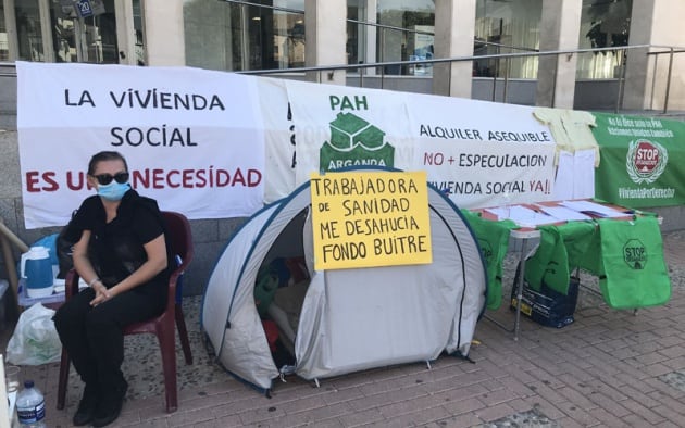 “Yo estoy trabajando. Solo pido un alquiler que se adapte a mis ingresos, no me niego a pagar. No quiero vivir ni de la caridad ni de ayudas sociales: estoy trabajando&quot;.