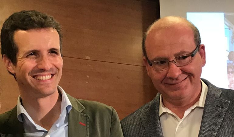 Pablo Casado y Javier Márquez.