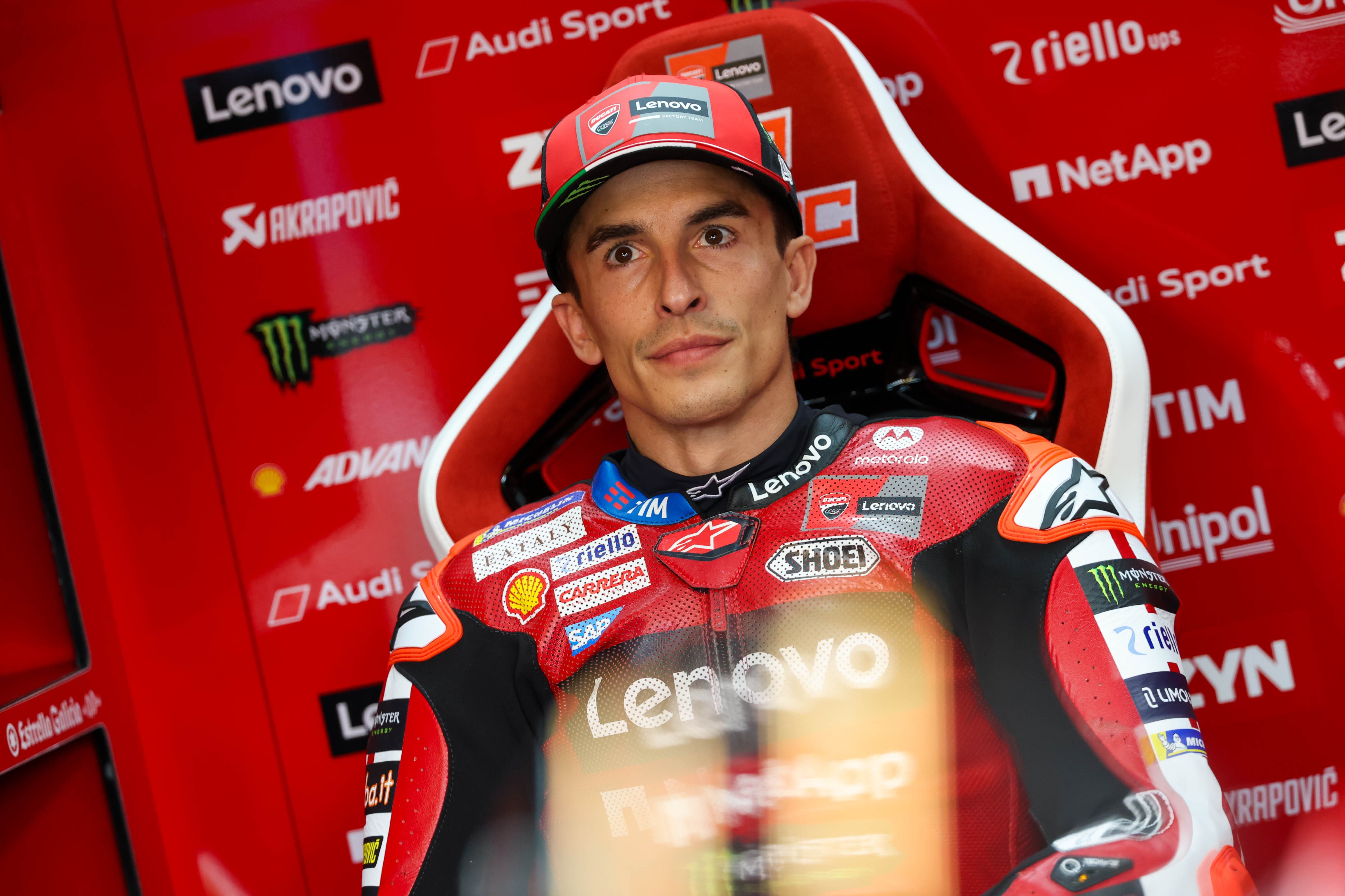 Marc Márquez durante el Gran Premio de España en el Circuito de Jerez