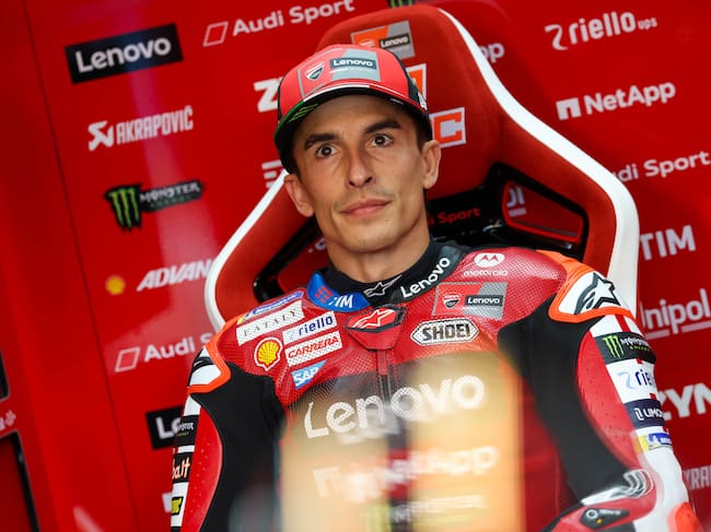 Marc Márquez durante el Gran Premio de España en el Circuito de Jerez