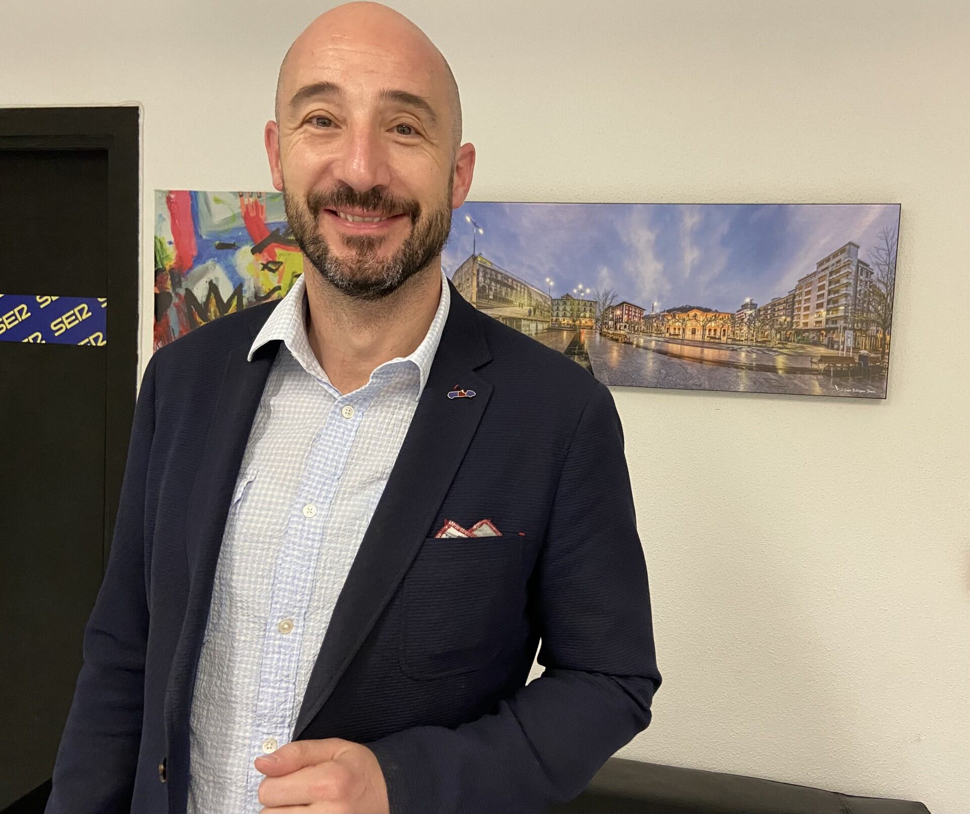 Jon Iraola, alcalde de Eibar