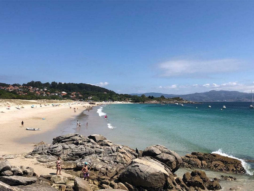 Playa de la provincia de Pontevedra