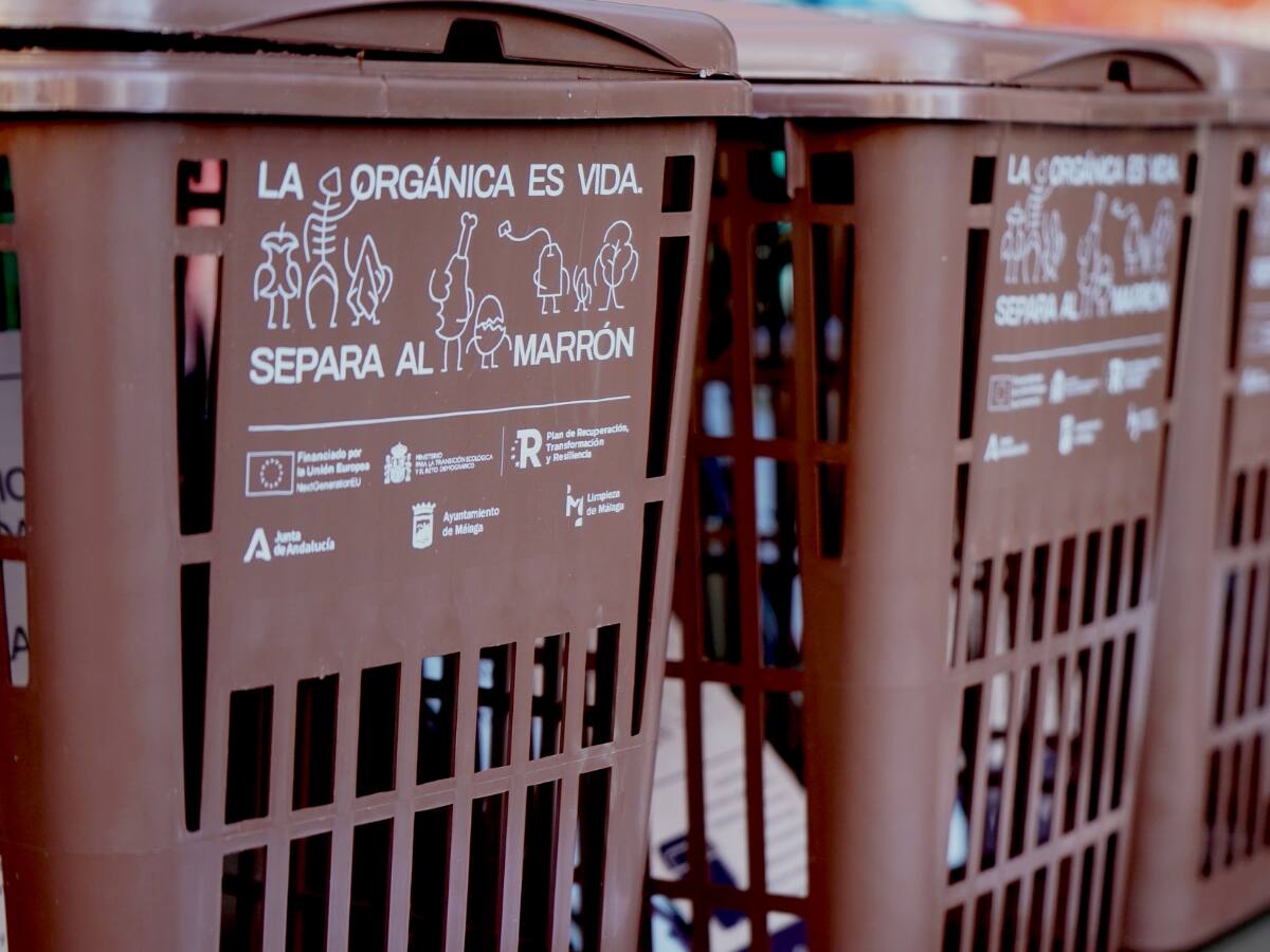 Los contenedores marrones llegan a los pueblos de Málaga