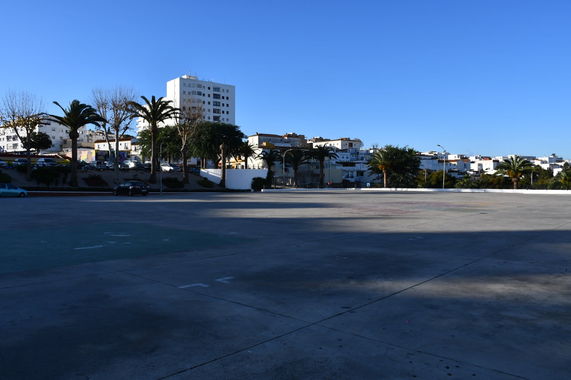 Obras en el mercadillo de San Roque