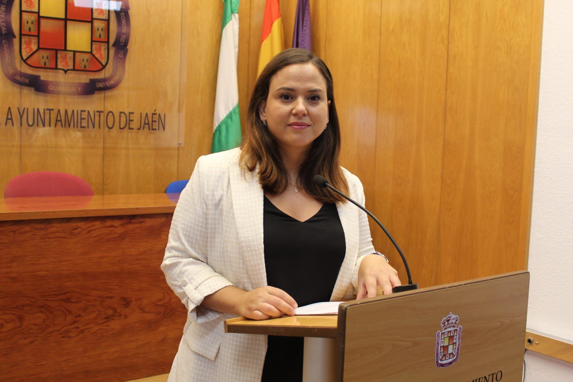 La concejala de Asuntos Sociales en el Ayuntamiento de Jaén, Ángeles Díaz.