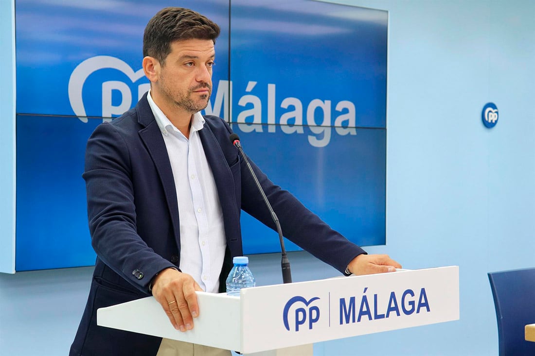 El coordinador general del PP de Málaga, Cristóbal Ortega