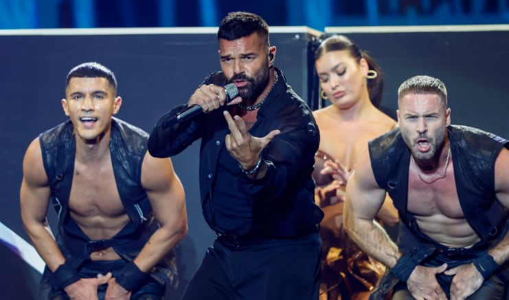 Ricky Martin el pasado miércoles en Madrid (Foto EFE)