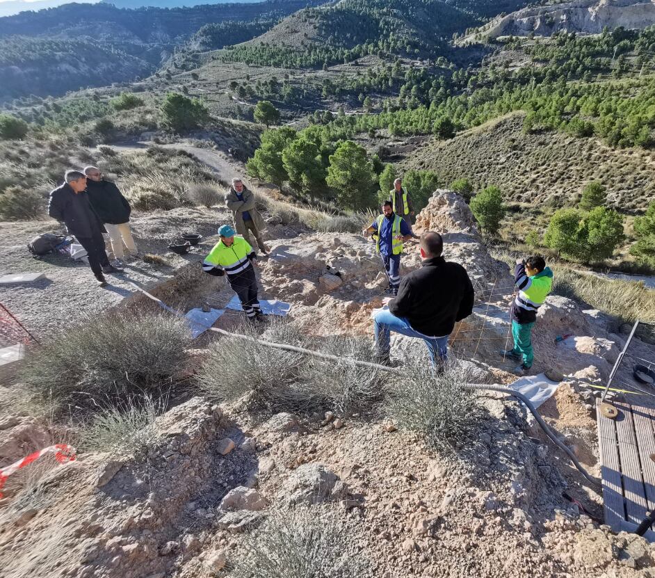 Comienzan las obras de mejora del acceso en el yacimiento de Siyâsa de Cieza