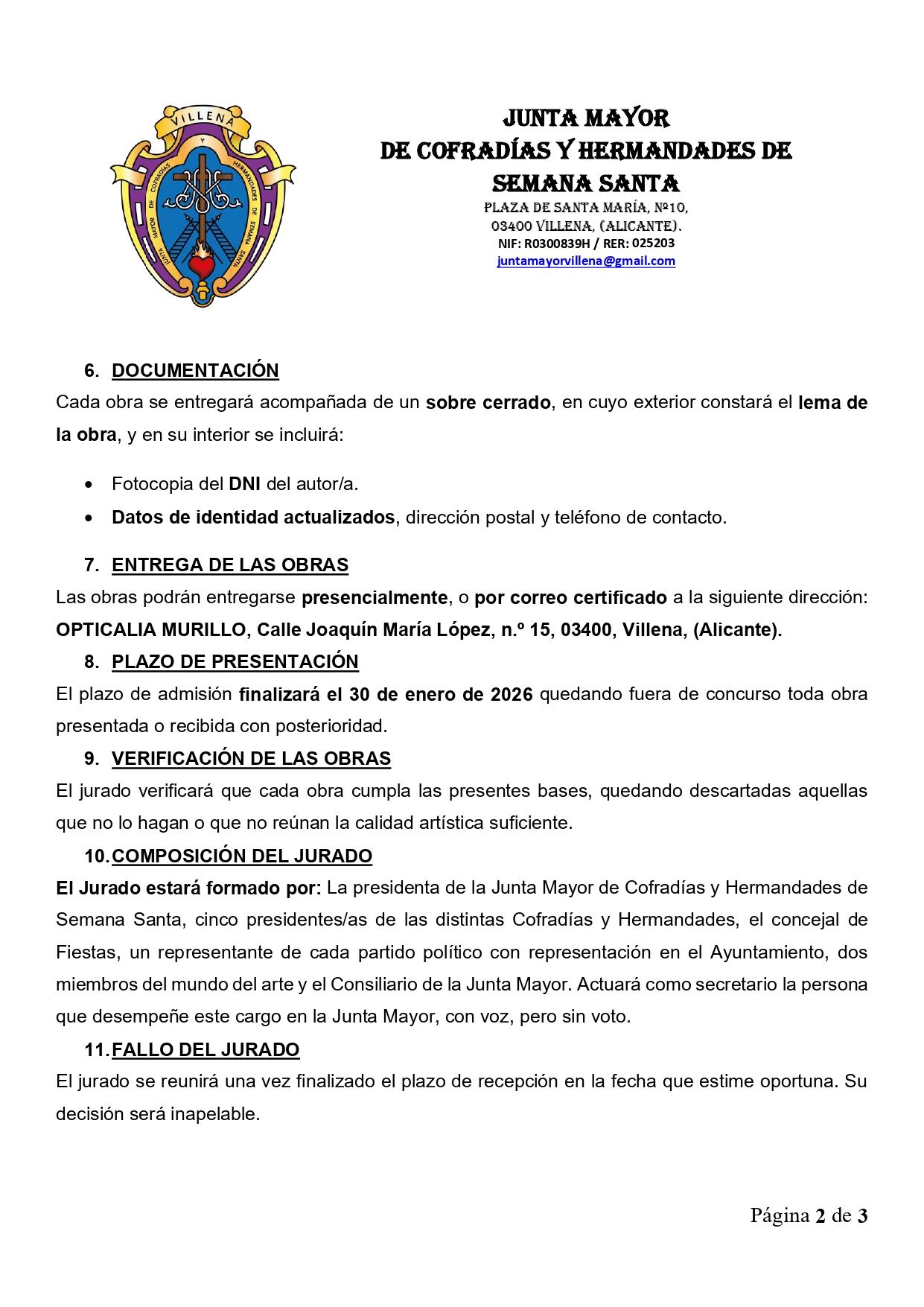 Bases concurso
