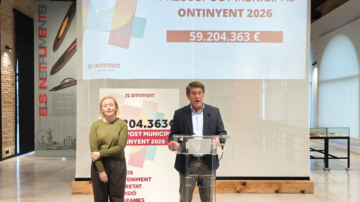 Ontinyent asegura sus proyectos de 2026 con los fondos ya ingresados por la Diputació