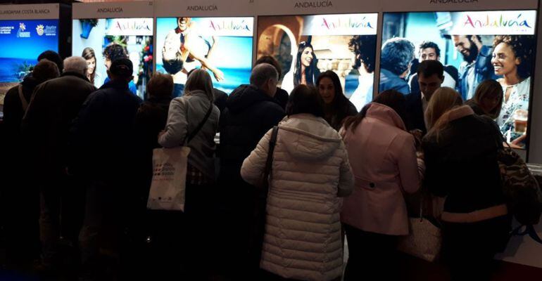 Feria de turismo de Bruselas.