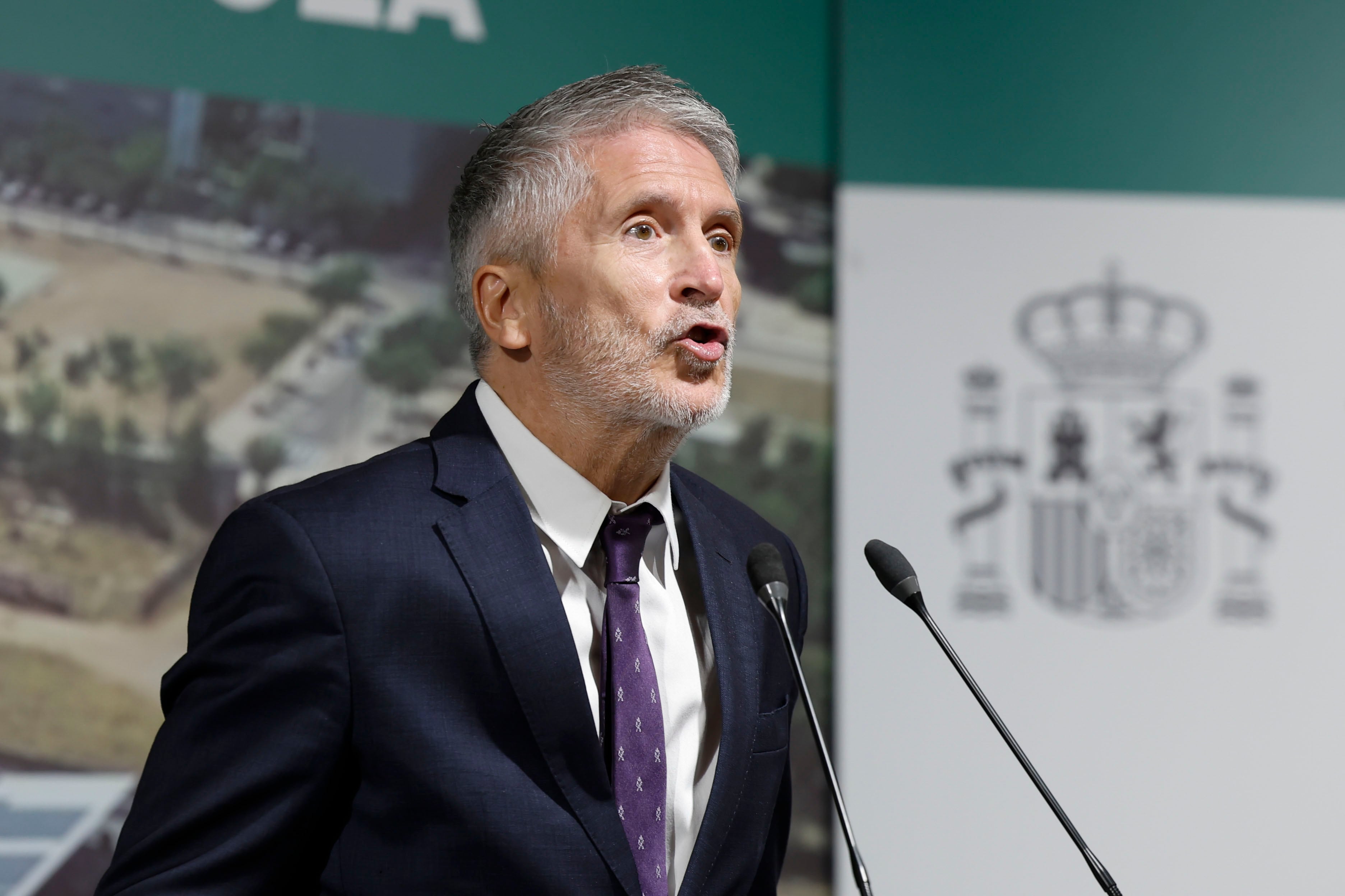 El ministro del Interior, Fernando Grande-Marlaska