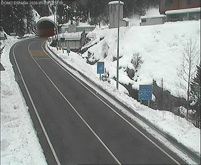 Boca sur del túnel de Bielsa-Aragnouet