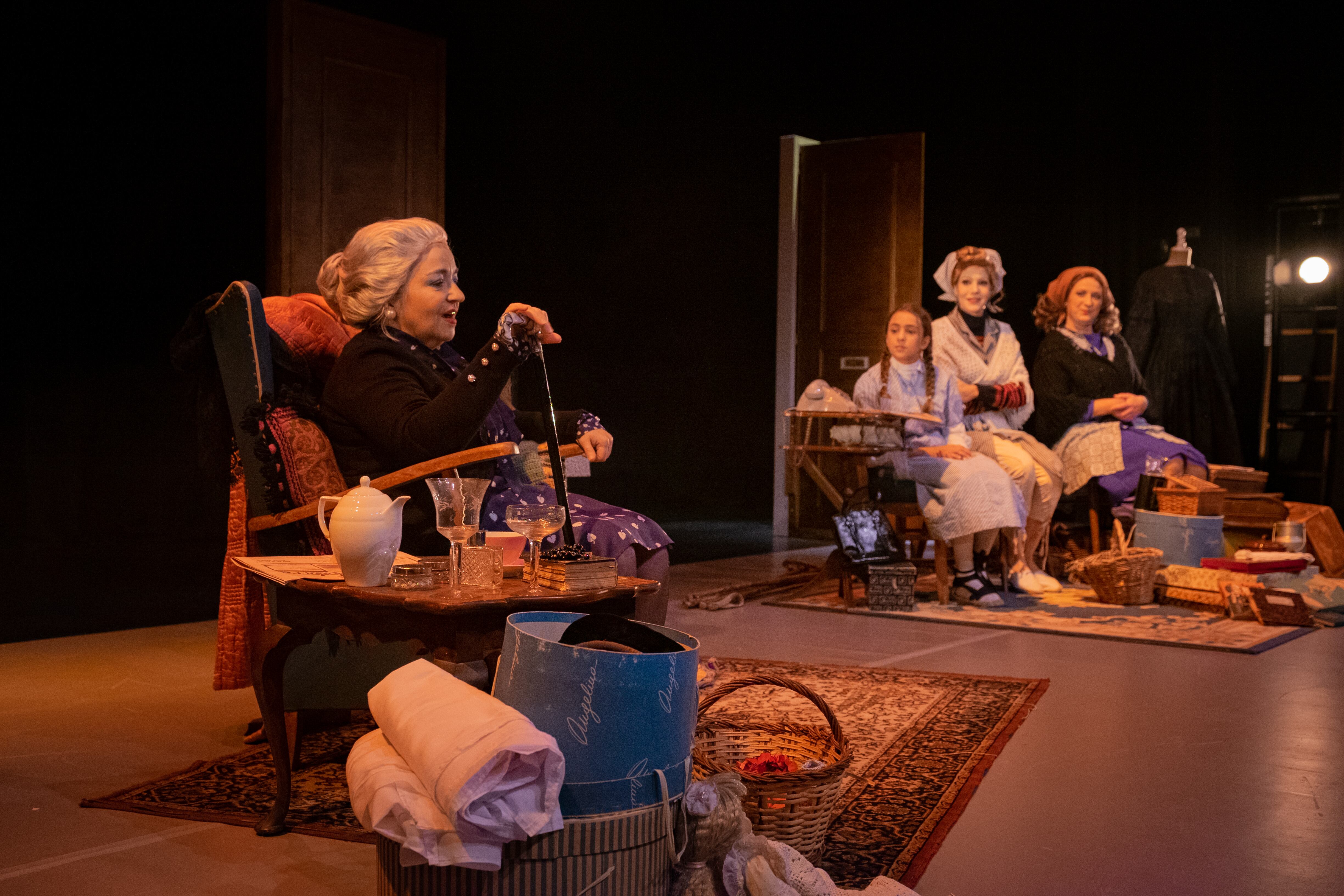 Un dels moments de l'estrena de l'obra La Senyoreta, seleccionada ara per al festival FITAG