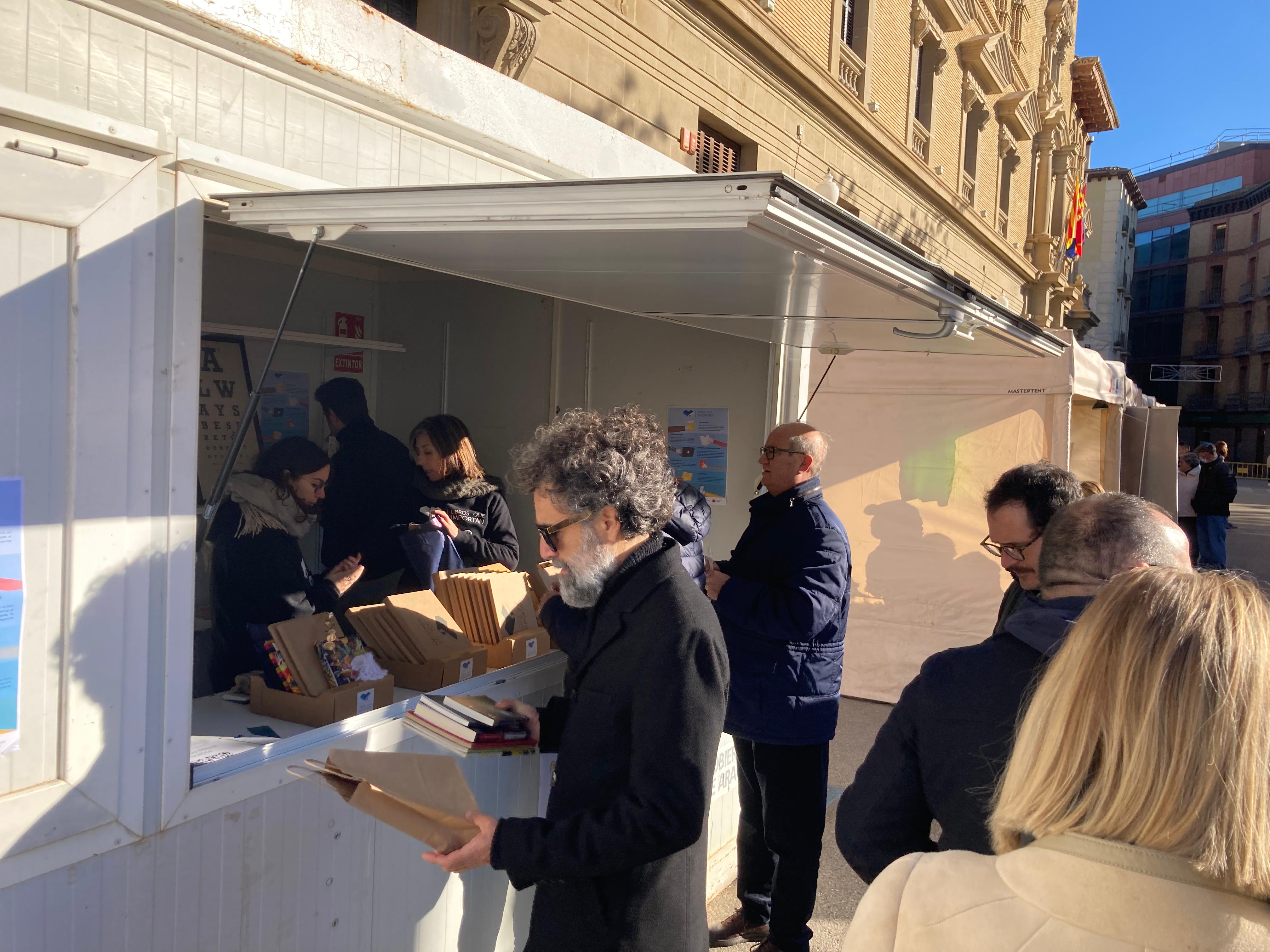Buena acogida en Huesca de &quot;Libros que importan&quot;