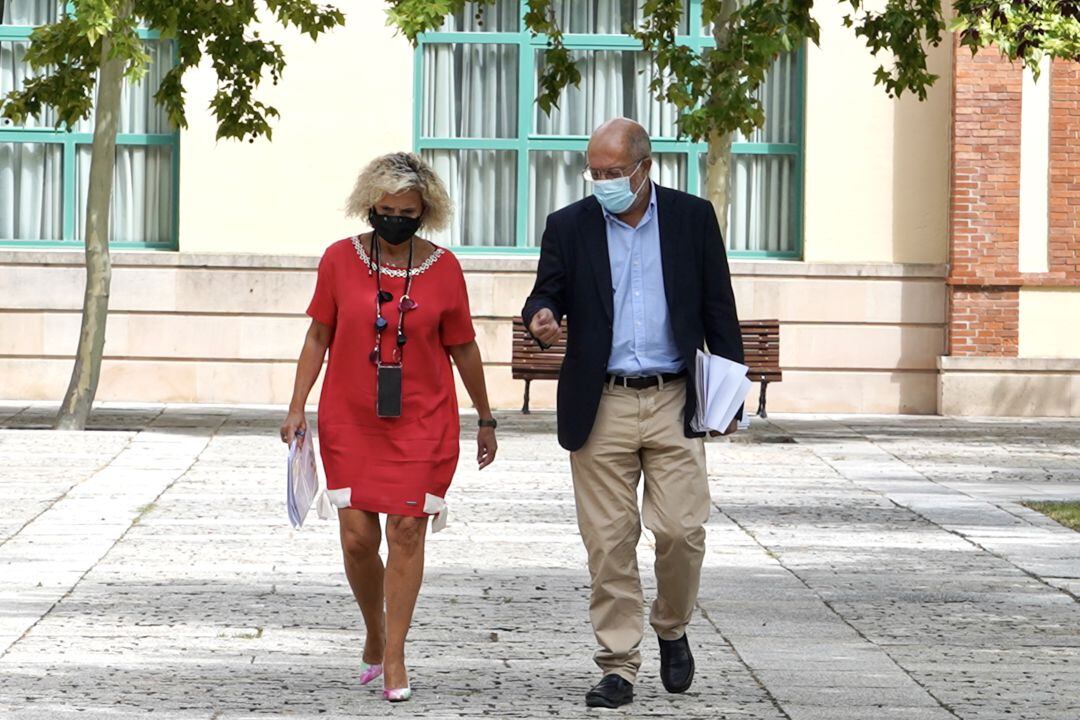 Verónica Casado y Francisco Igea