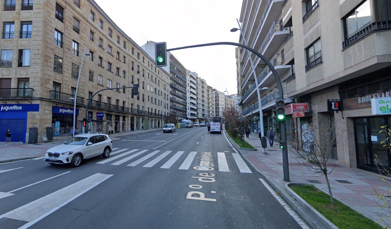 Paseo de Canalejas de Salamanca/Maps