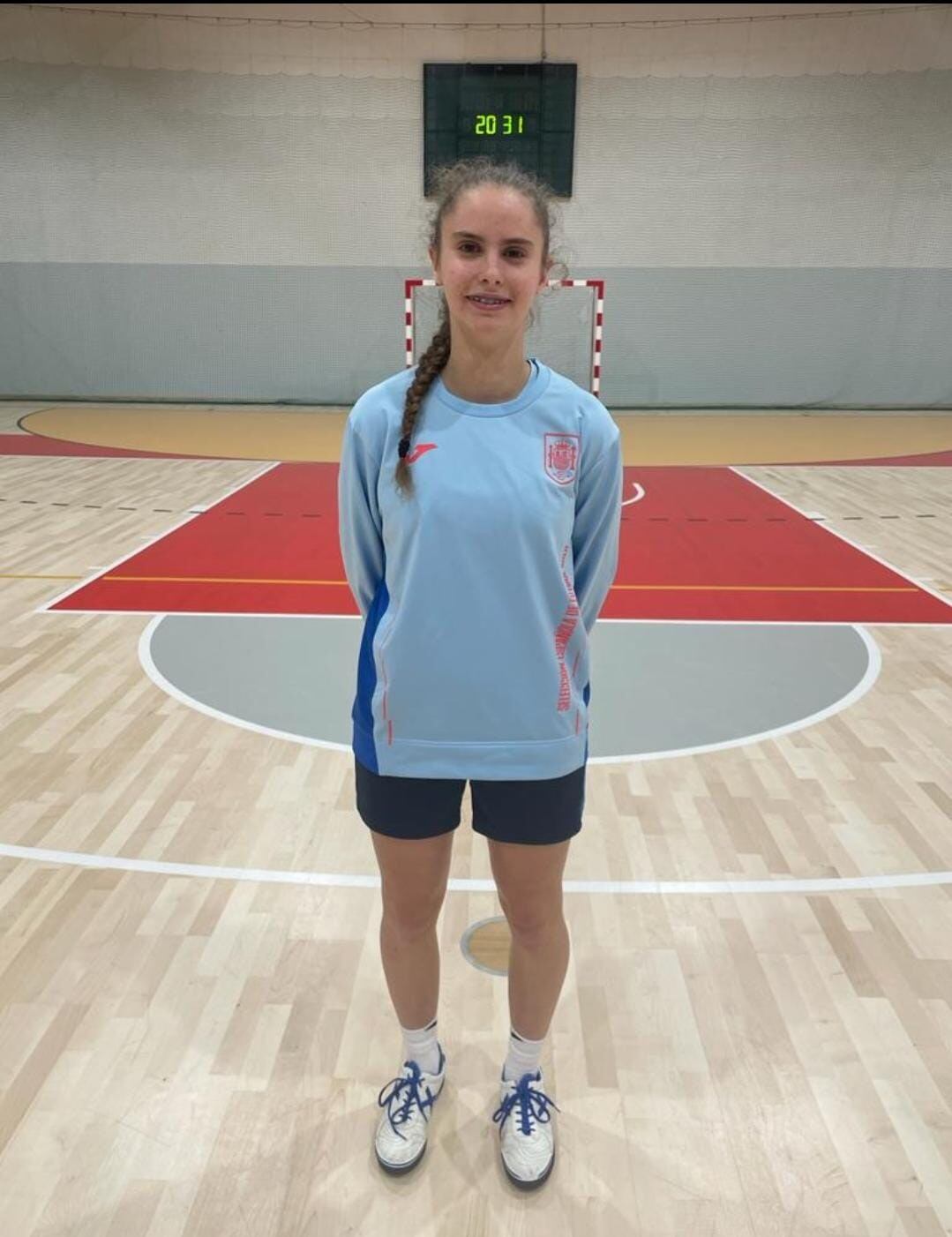 Sara Martínez, jugadora del Nueces de Ronda Atlético Torcal, convocado con la Selección Sub 17