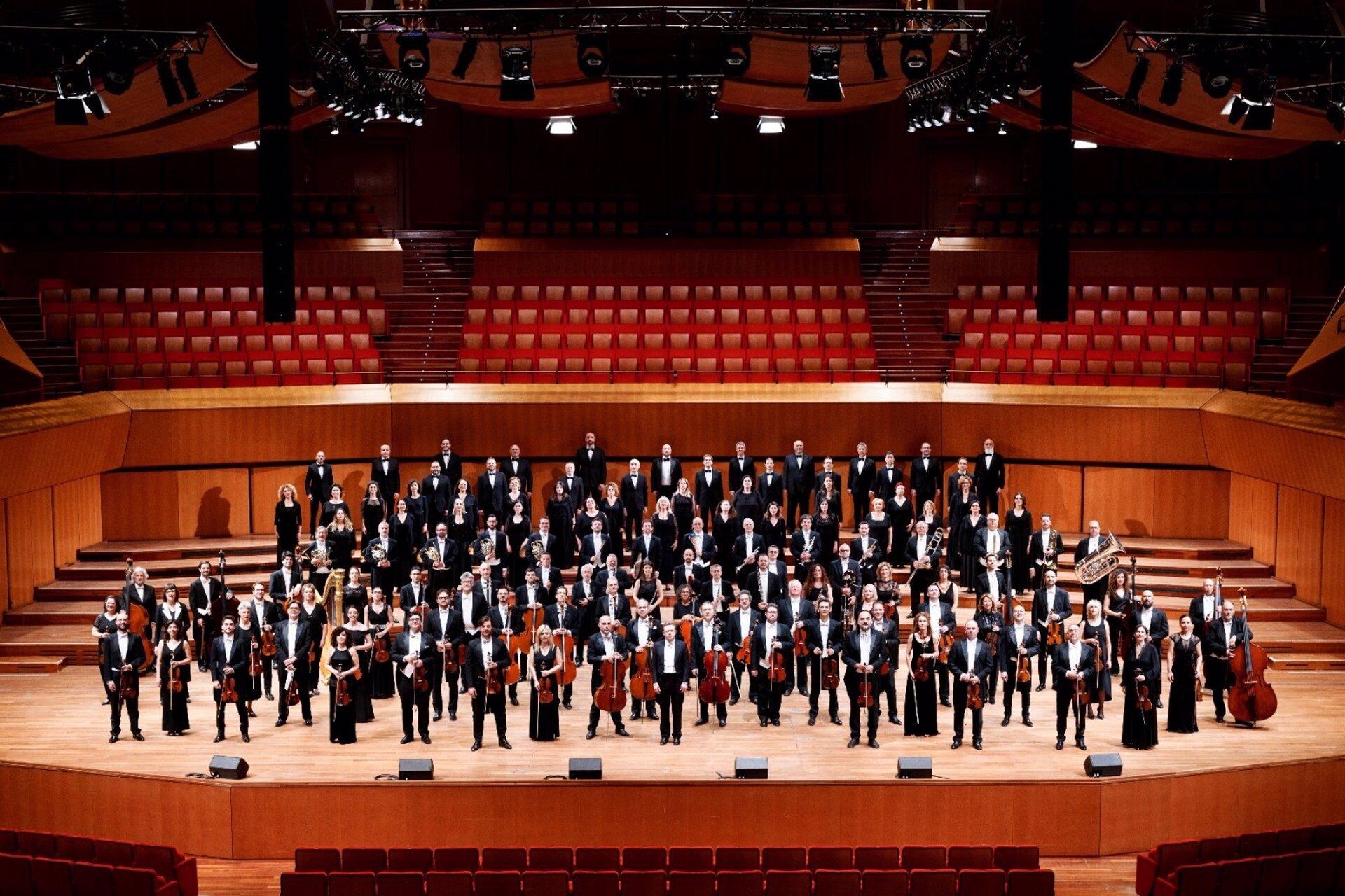 La Orquesta y el Coro de la Accademia Nazionale di Santa Cecilia