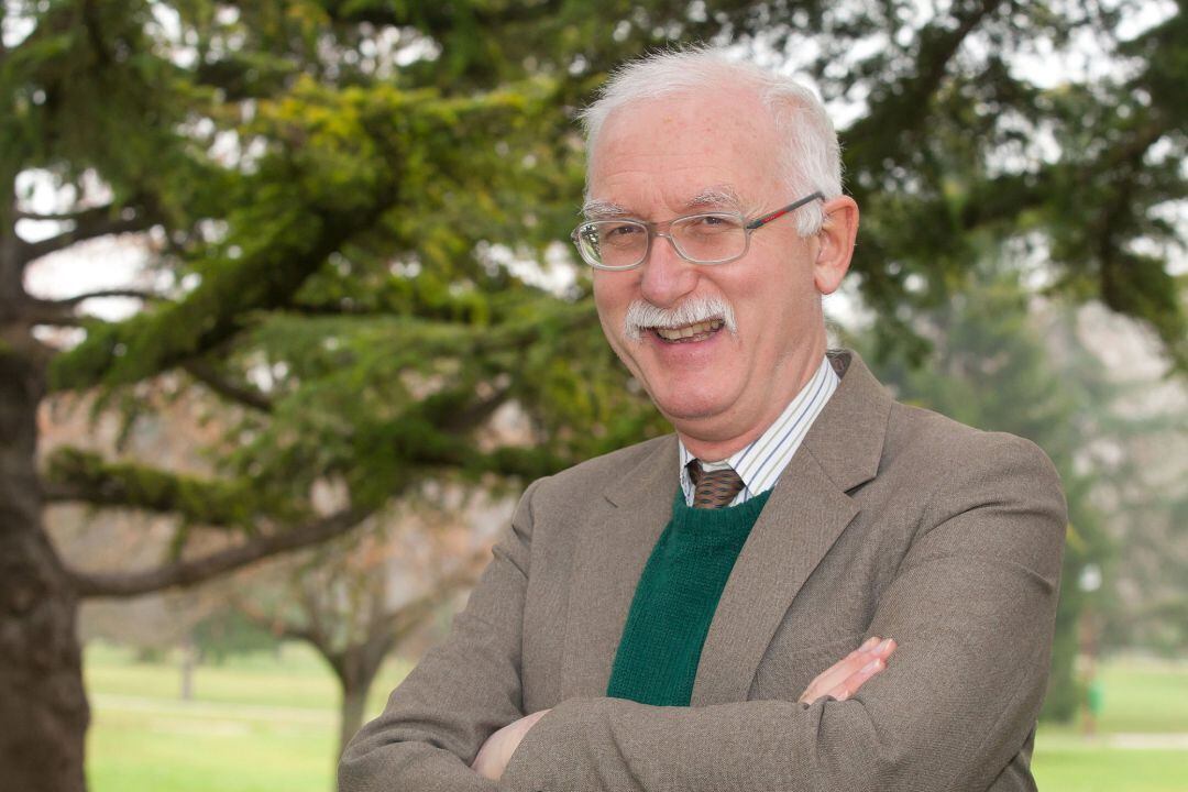 Andrew Charles Breeze, profesor del departamento de Filología de la Universidad de Navarra