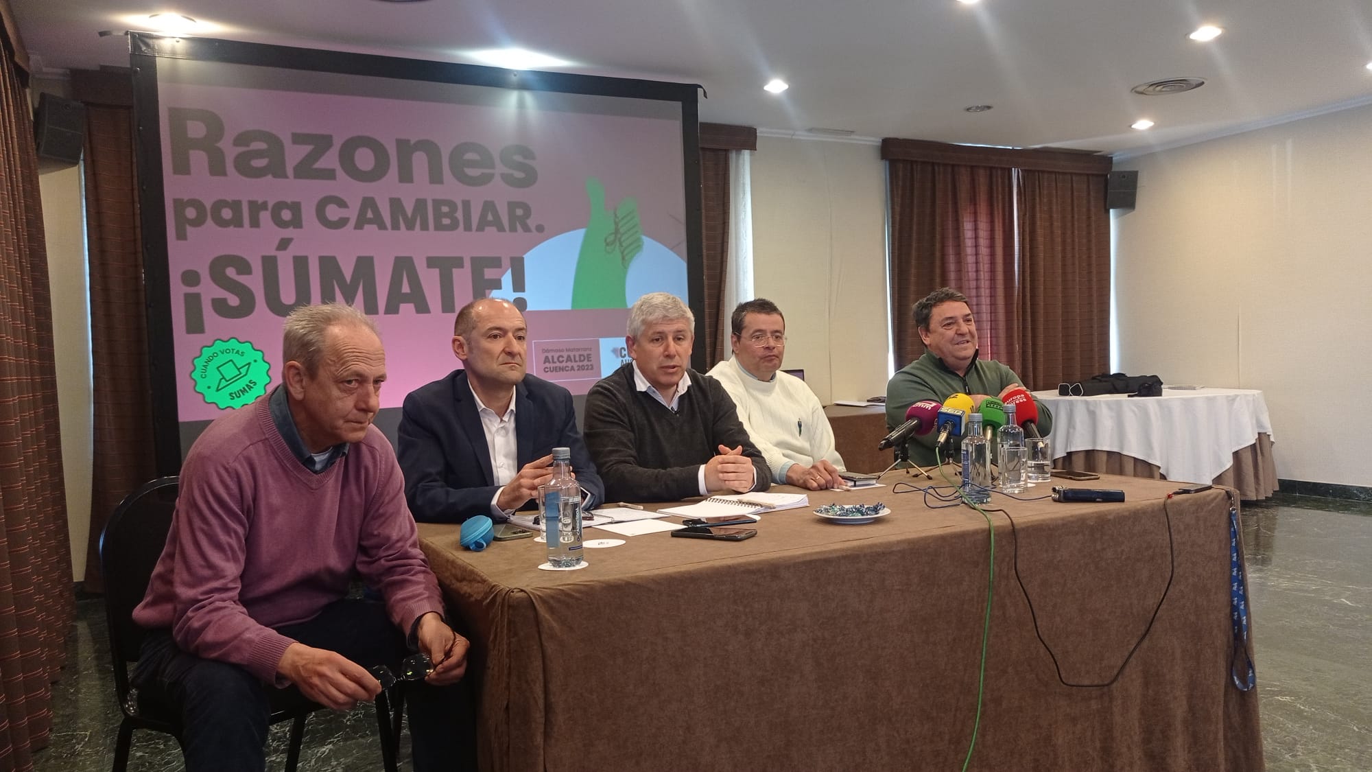 Dámaso Matarranz (c) será el candidato a la alcalde de la capital conquense por +Cuenca Ahora