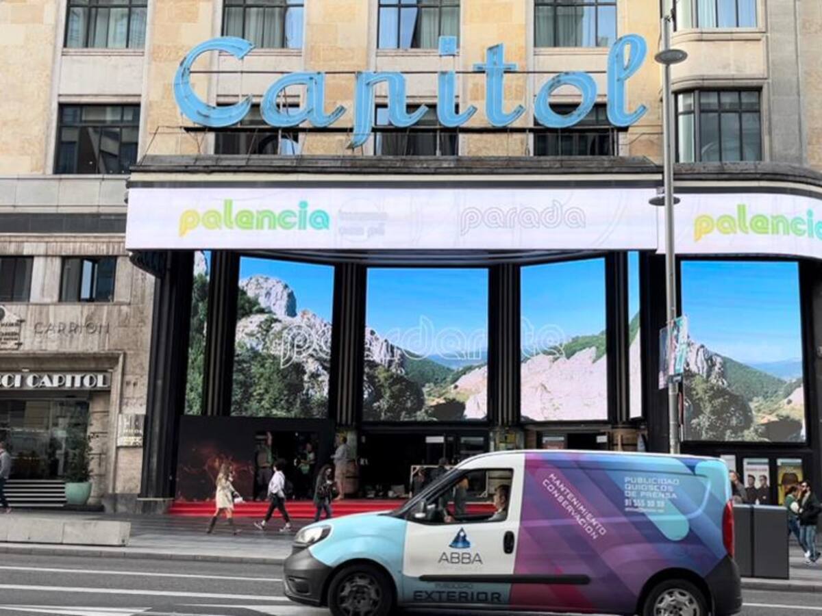 La Diputación de Palencia lanza en el centro de Madrid la nueva campaña publicitaria de ‘Turismo con Pé’