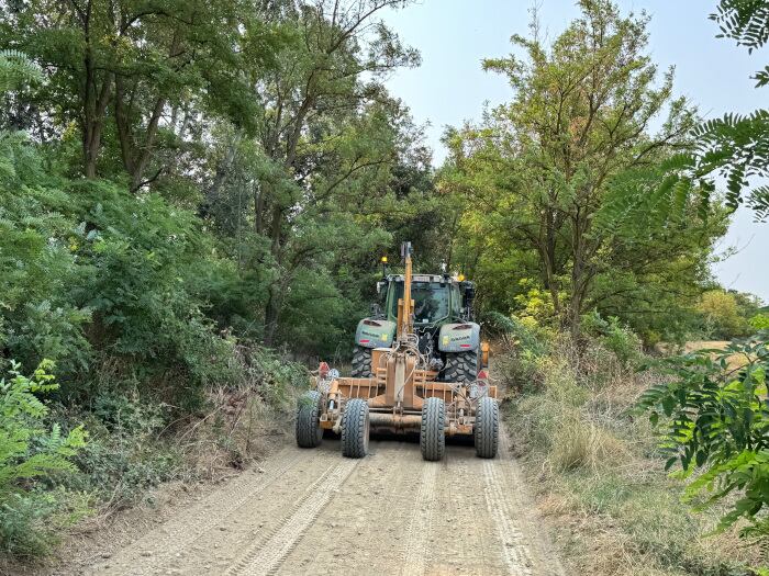 Obras en vías ciclables ejecutadas por el Ayuntamiento.