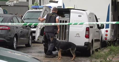Efectivos de la UCO trabajan en Villacarrillo