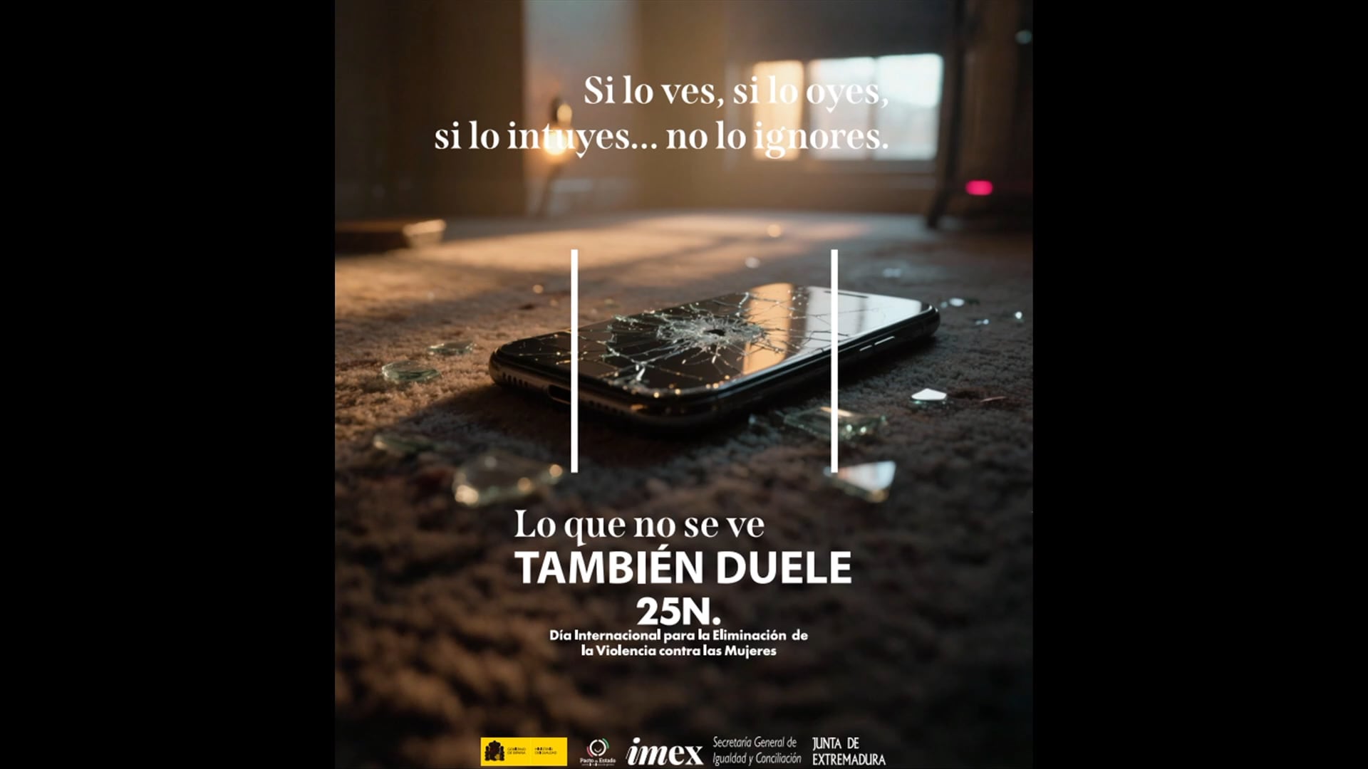 Campaña 25 N 2025 de la Junta de Extremadura