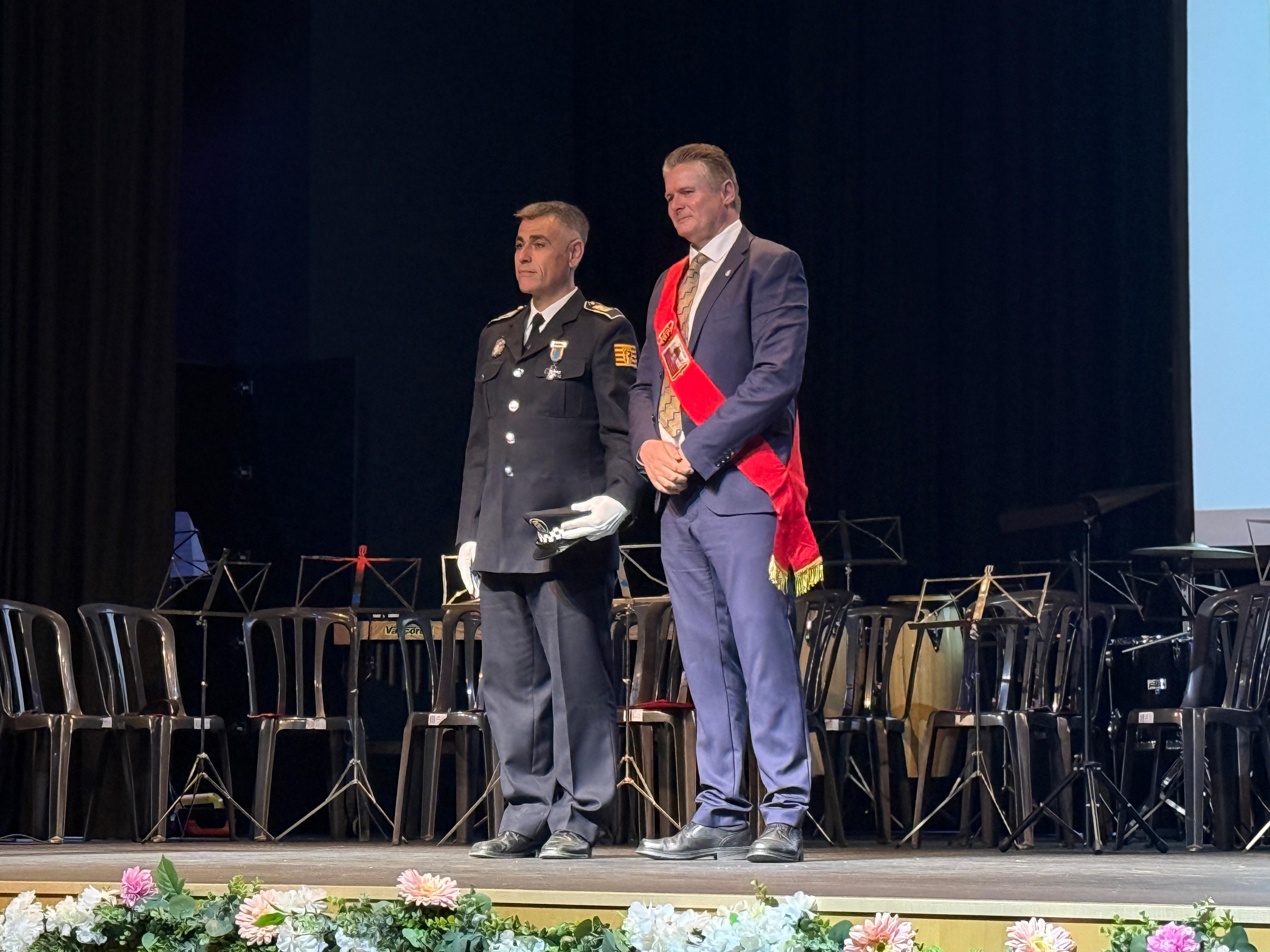 Ignacio Gramún y Policía Local