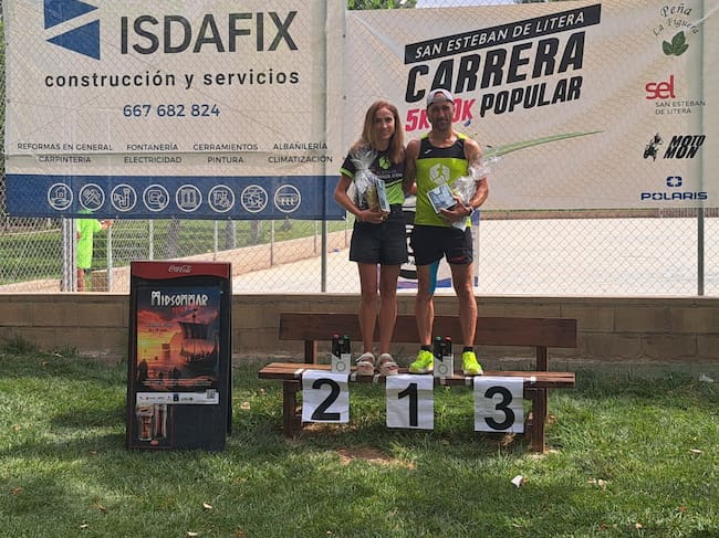 Ganadores en la prueba 5k