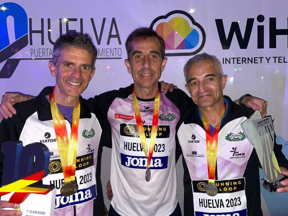 Eduardo Verdú, Campeón de España M50 en el Campeonato de España de 10km en ruta en Huelva