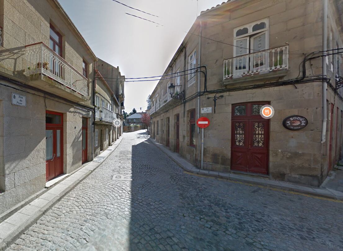 Rúa do Pazo en Bouzas, Vigo