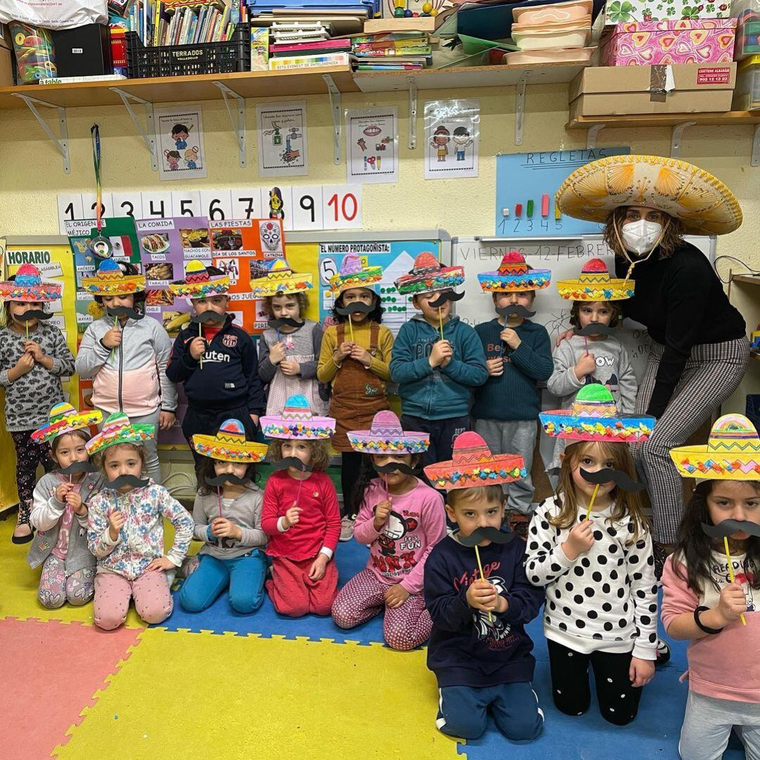 Carnaval 2021 en un colegio de Segovia