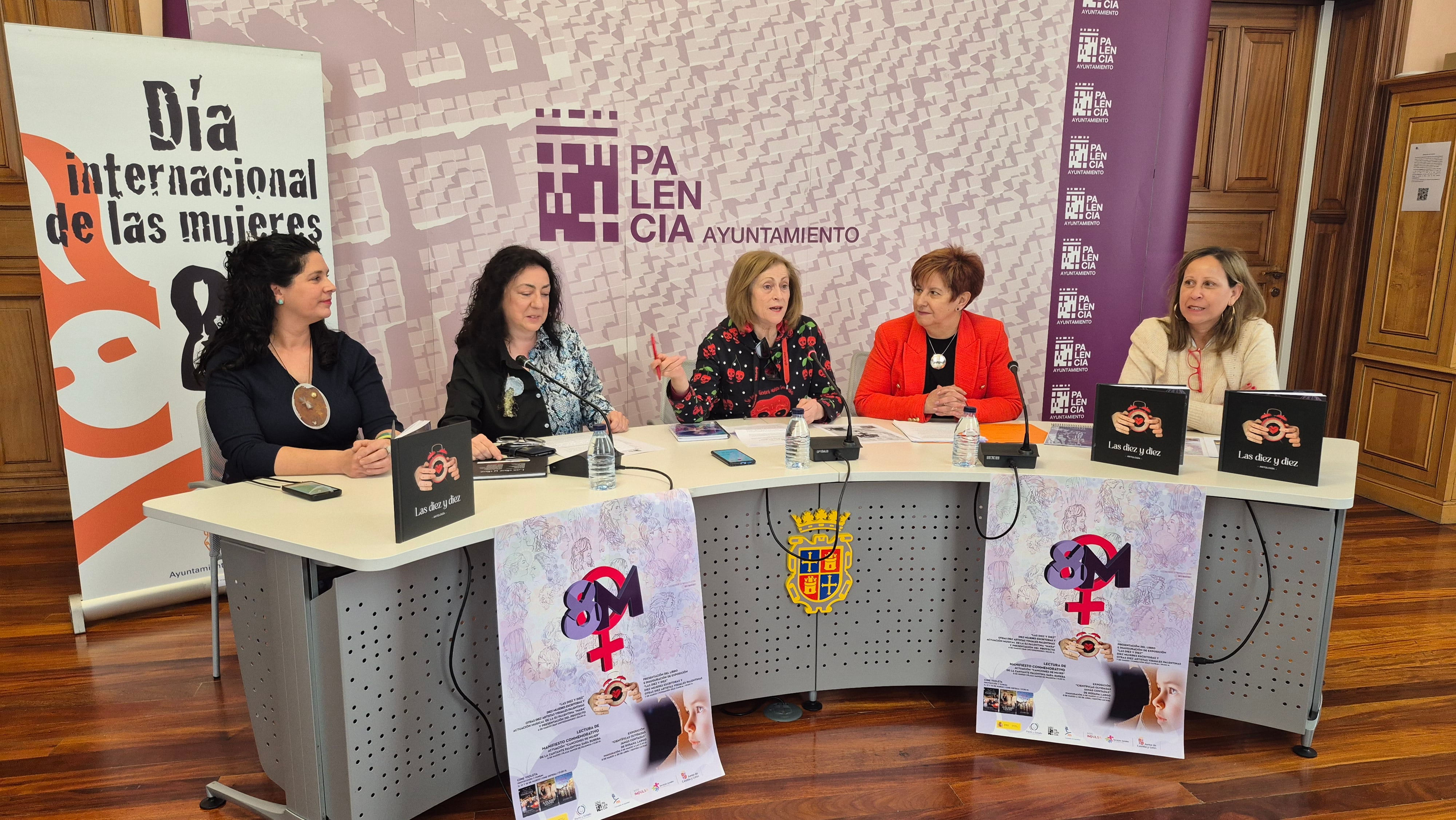 El proyecto ‘Las diez y diez’ centra la celebración del 8M en Palencia