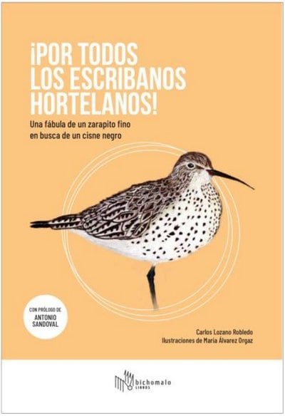 Portada de &quot;¡Por todos los escribanos hortelanos!&quot;, de Carlos Lozano Robledo