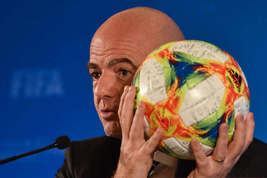 Gianni Infantino, presidente de la FIFA