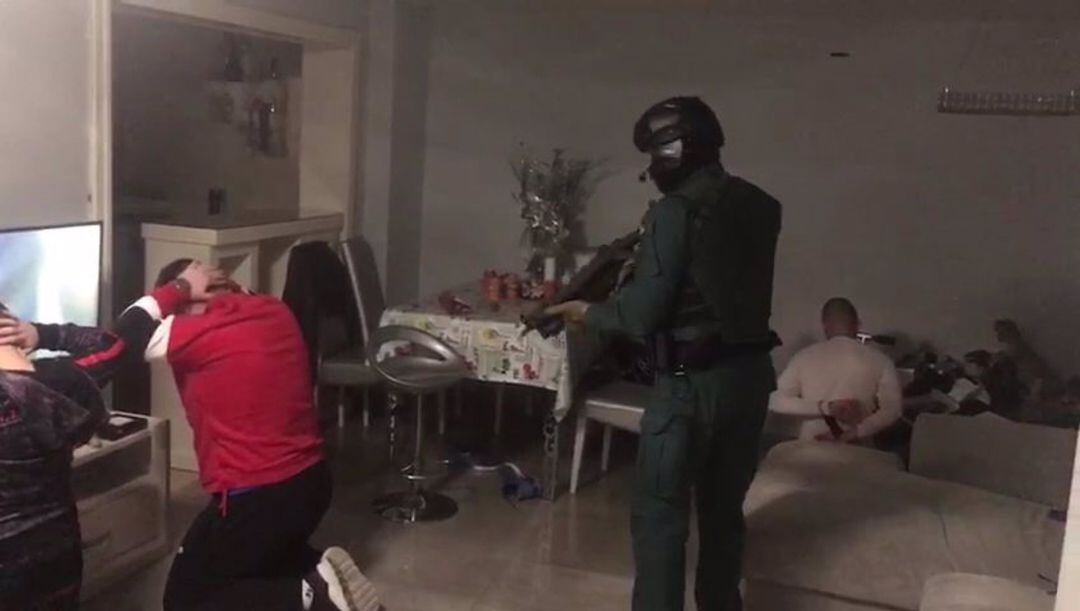 Imagen de archivo de intervención en la operación Trapera.