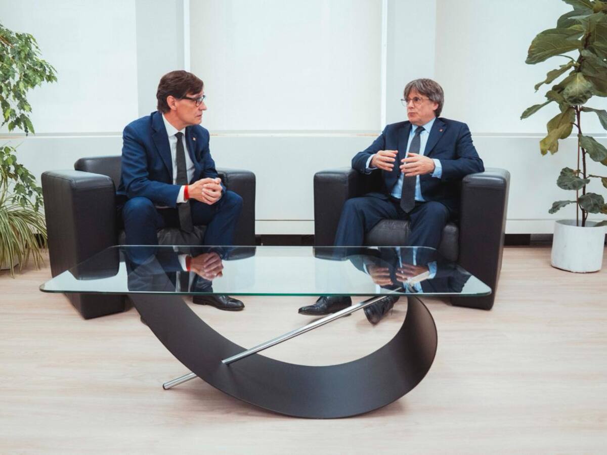 Illa i Puigdemont trenquen el gel amb una reunió a Brussel·les d'una hora i mitja